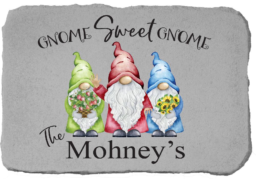 kay berry Gnome Sweet Gnome .personalized