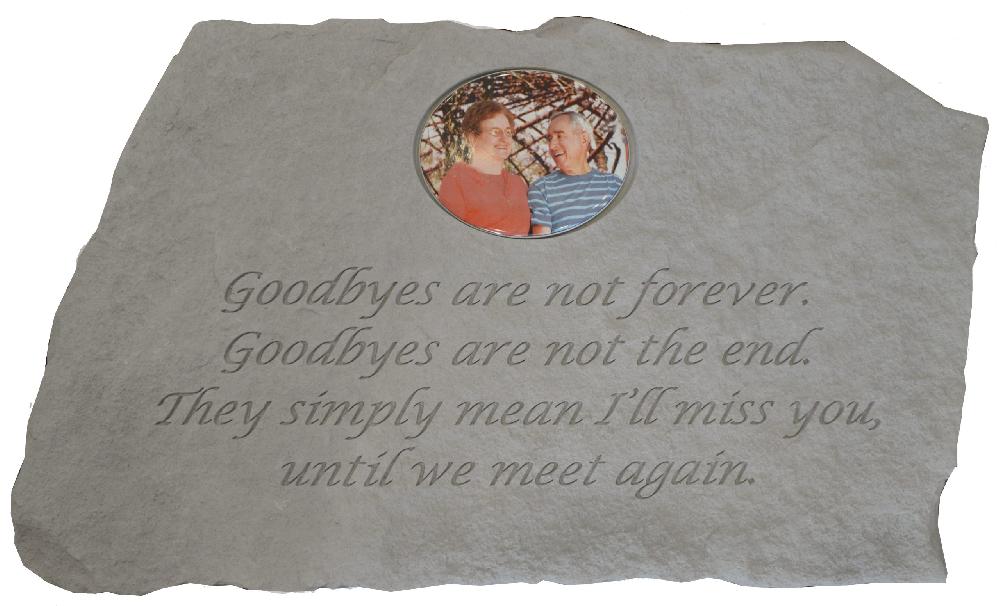 kay berry Goodbye are…w/porcelain insert