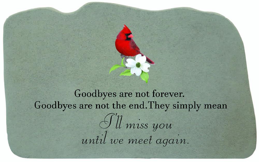 kay berry Goodbyes are w/cardinal