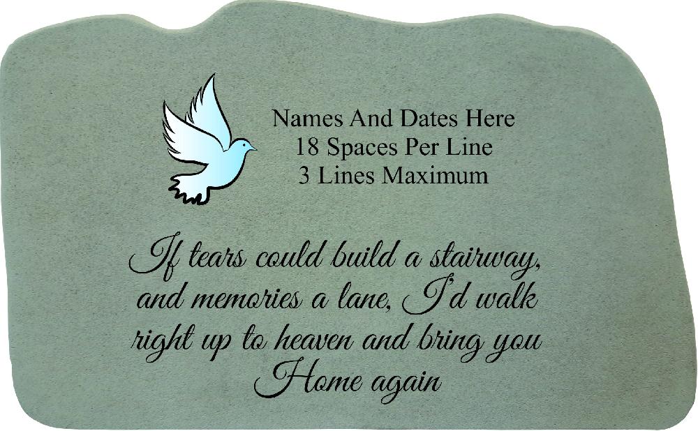 kay berry If tears…w/dove image personalized