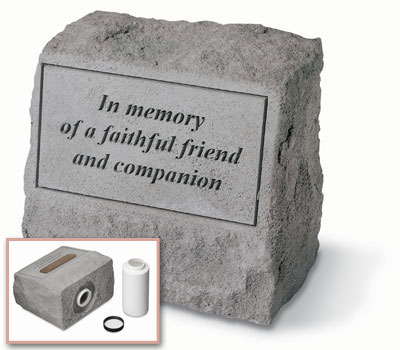 kay berry In memory… headstone w/urn