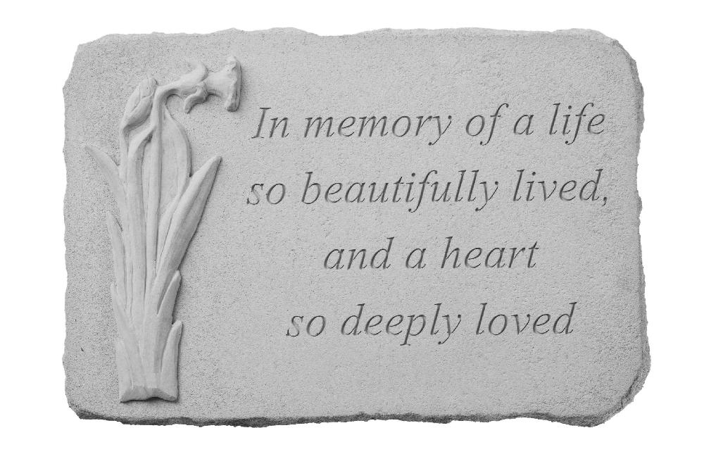 kay berry In Memory of a life…w/ daffodil