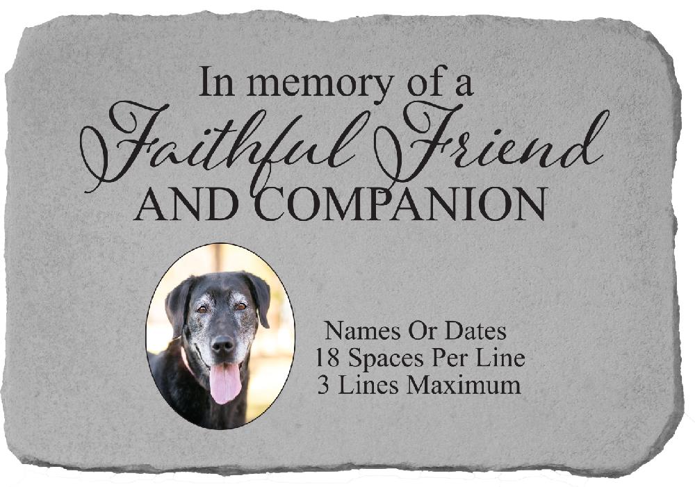 kay berry In memory of a…personalized photo stone