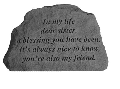 kay berry In my life dear sister…