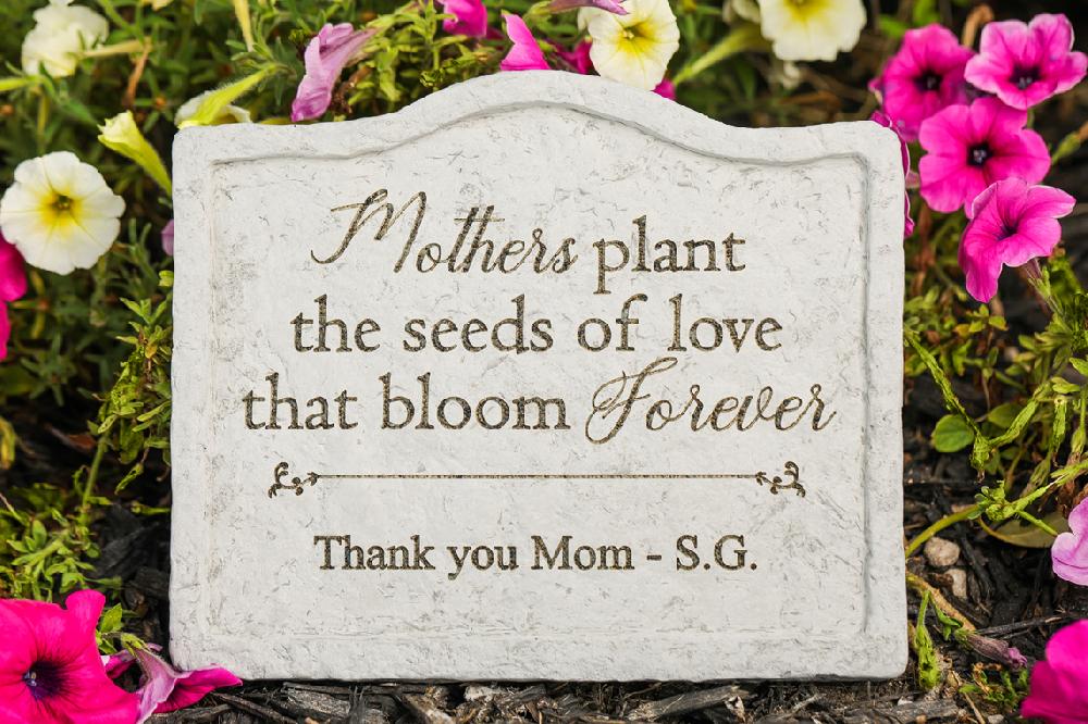 kay berry Mothers plant the seeds…personalized