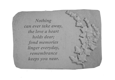 kay berry Nothing can ever take… w/ivy