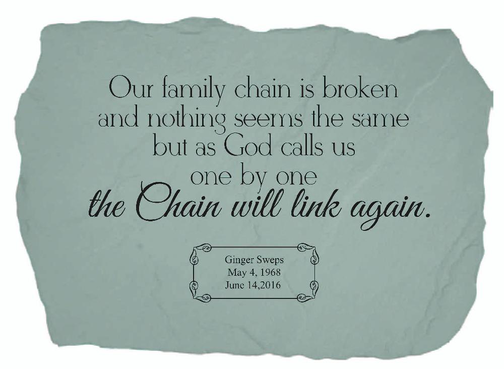 kay berry Our family chain…personalized