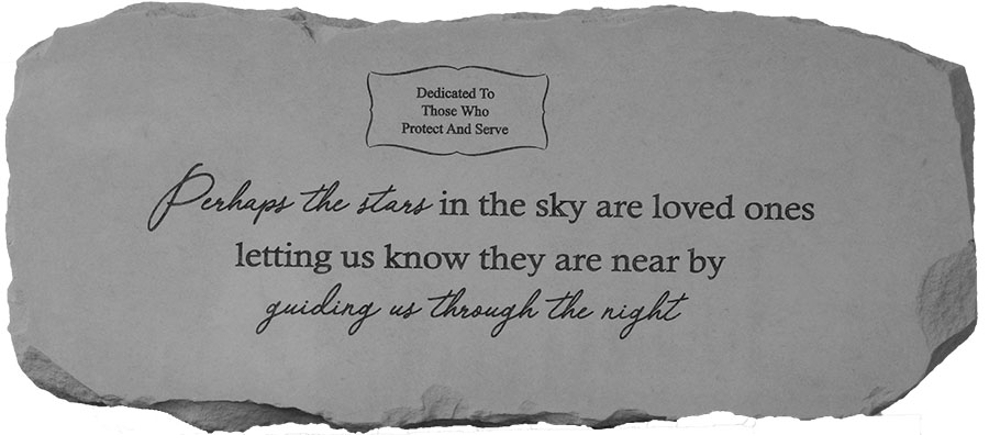 kay berry Perhaps the stars…./ bench personalized