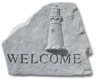 kay berry WELCOME w/lighthouse