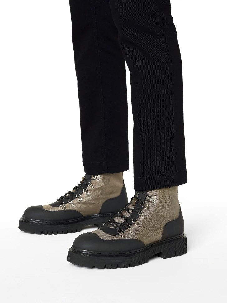 Kazar Attractive Men's Boots Made Of Combined Materials