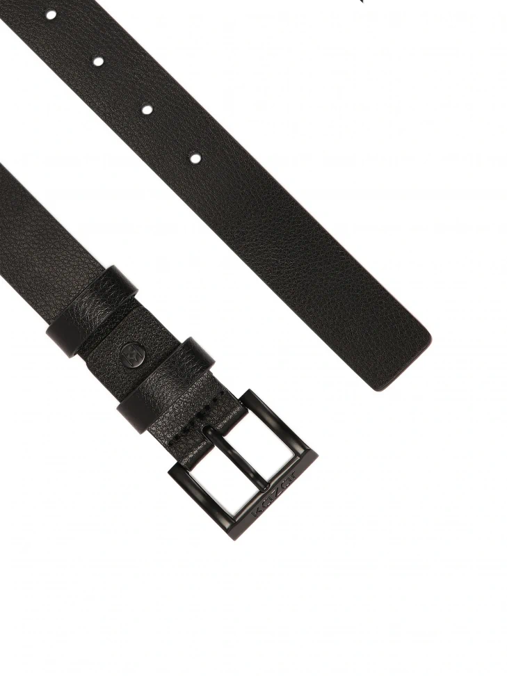 Kazar Black Belt With A Distinctive Pea-like Texture
