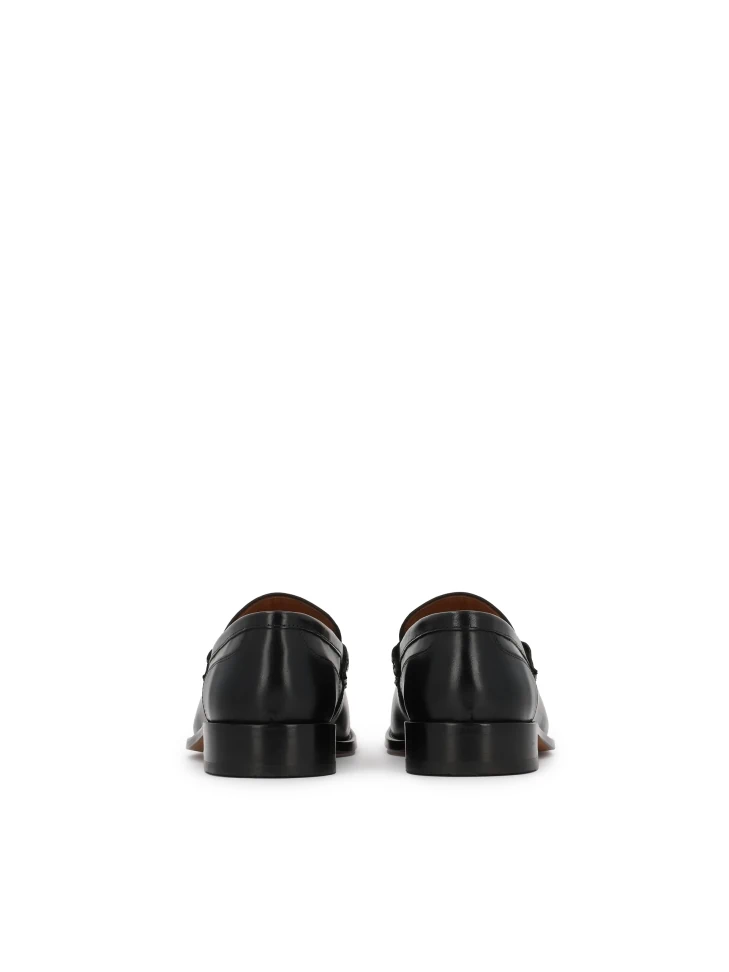 Kazar Black Loafers From The Limited Edition Collection