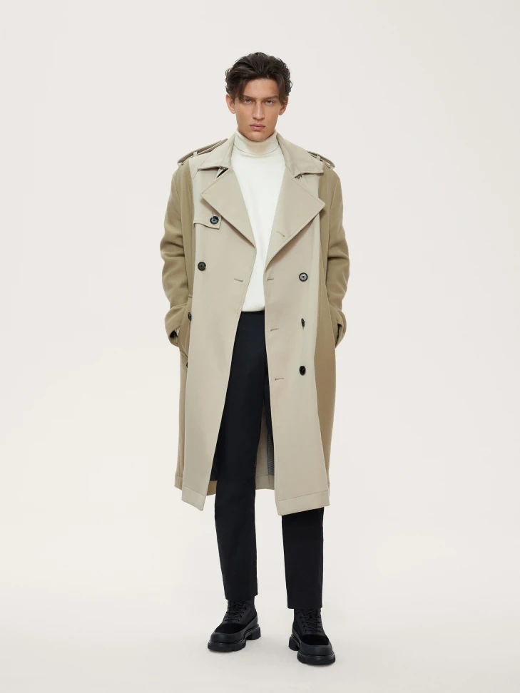 Kazar Black Solid Men's Boots With High Laced Upper