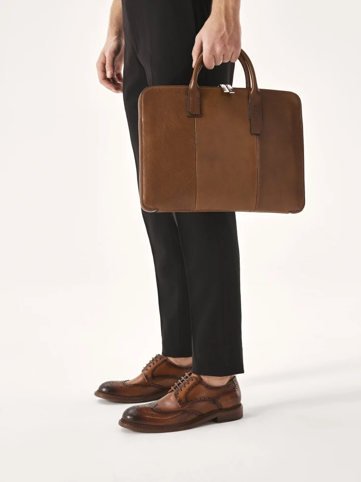 Kazar Business Brogue Shoes With Openwork Decoration