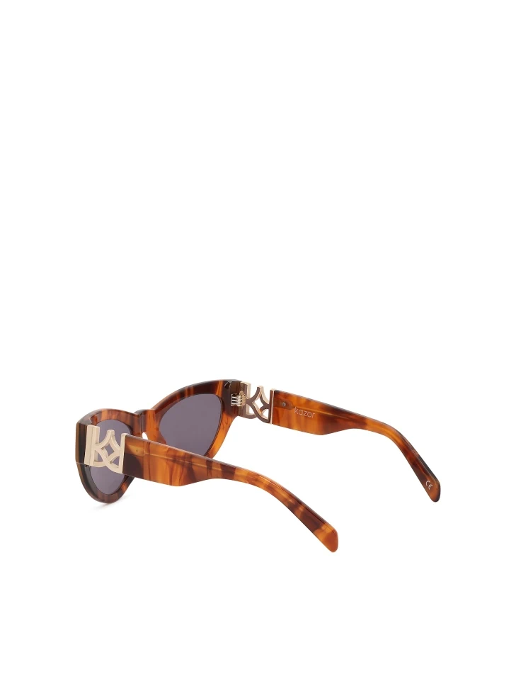 Kazar Cat-eye Sunglasses With A Tortoiseshell Frame