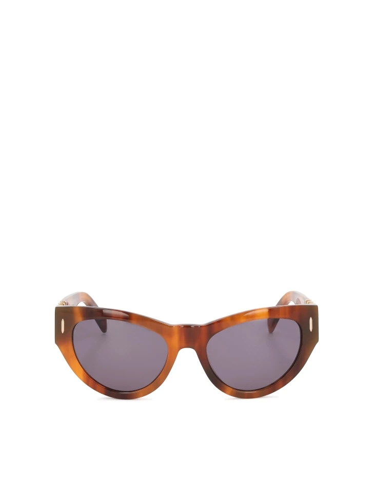 kazar Cat-eye sunglasses with a tortoiseshell frame
