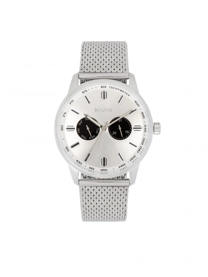 Kazar Classic Men's Analogue Watch On A Mesh Bracelet