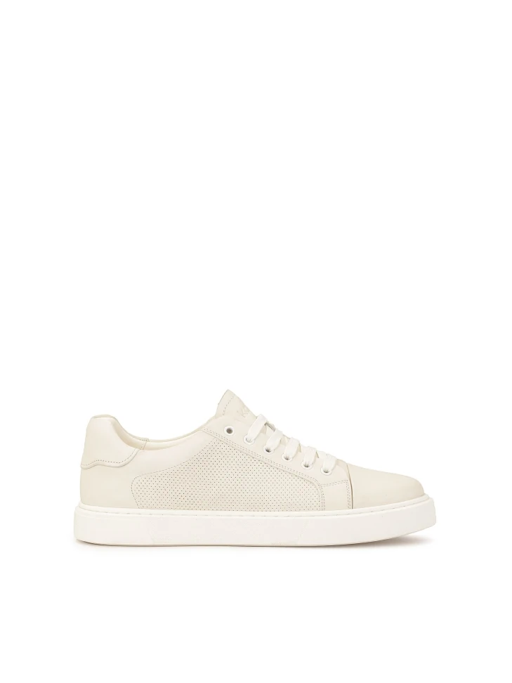 kazar Comfortable men's sneakers with perforated upper