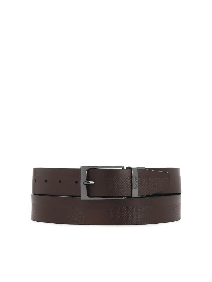 kazar Double-sided strap with perforation and metal buckle