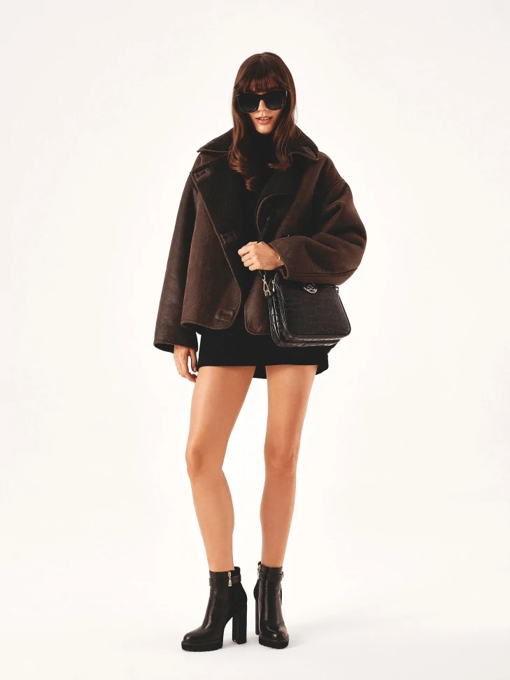 Kazar High Stiletto Boots In Suede And Smooth Leather