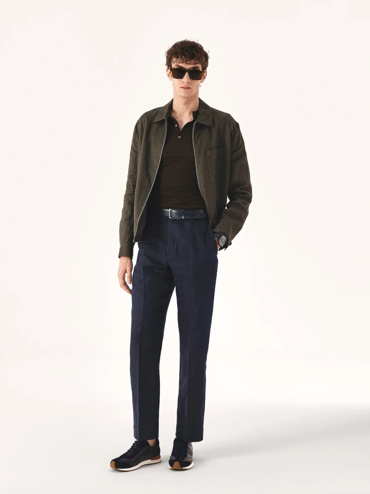 Kazar Analog Watch On A Leather Strap