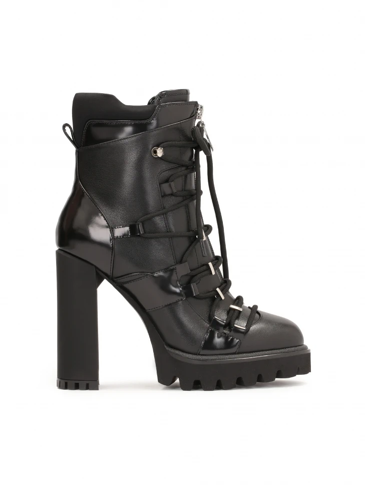 kazar Avant-garde booties with decorative lacing