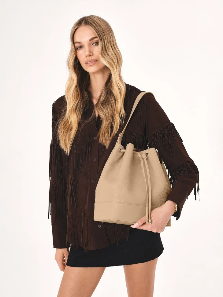 Kazar Bag Bag Made Of Leather In A Unique Pattern