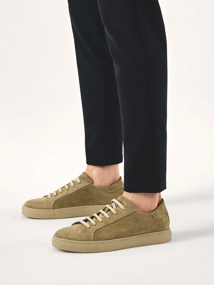 Kazar Beige Casual Men's Sneakers