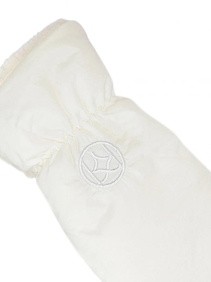 kazar Beige ladies' gloves with one finger