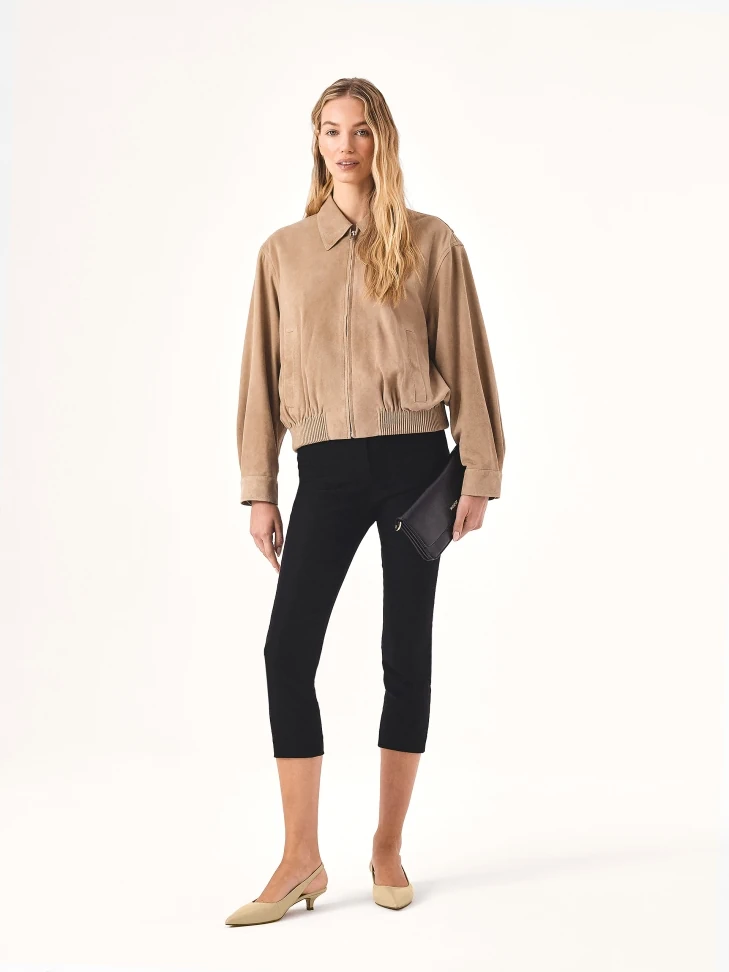 Kazar Beige Leather Duckling Pumps