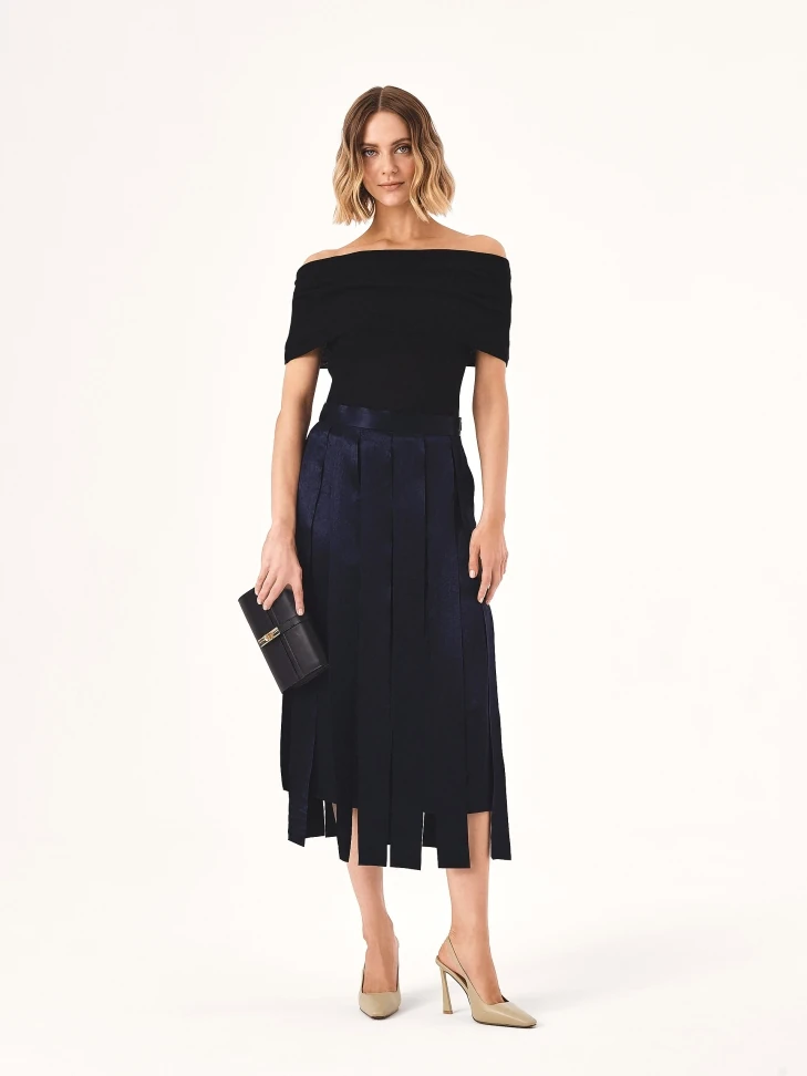 Kazar Beige Pumps With A Unique Heel