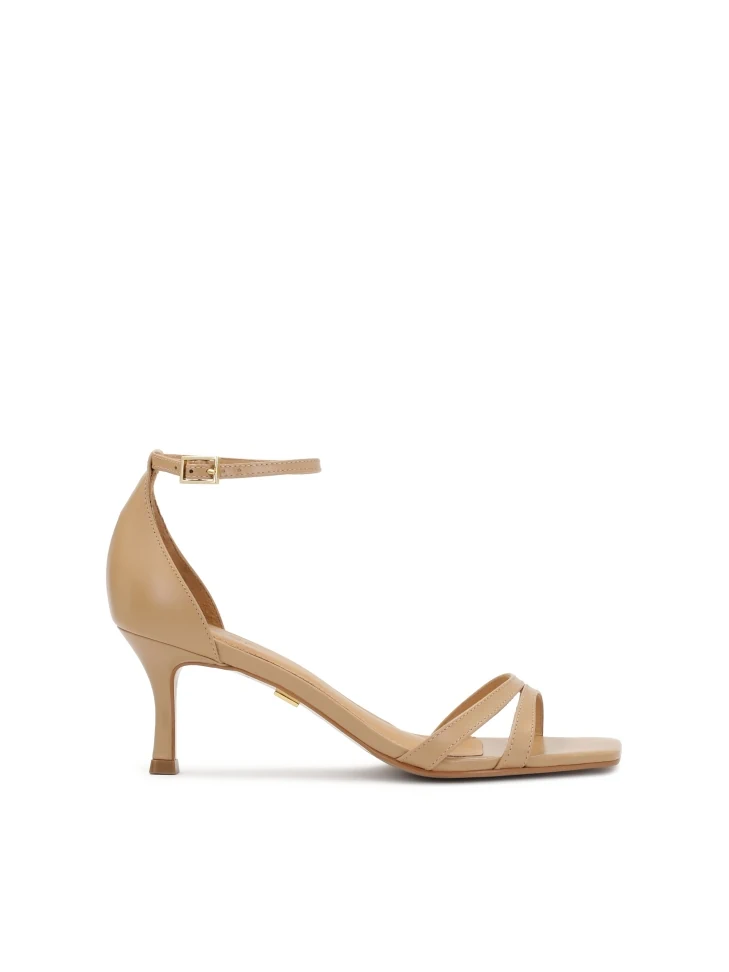 kazar Beige sandals with two thin straps