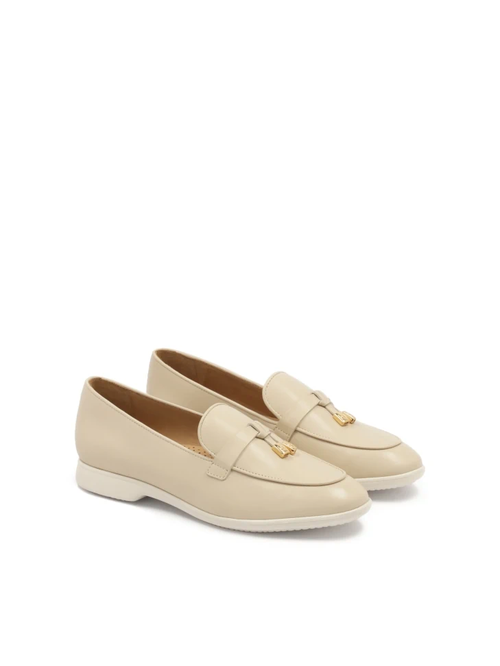 Kazar Beige Shoes With Comfort Insole