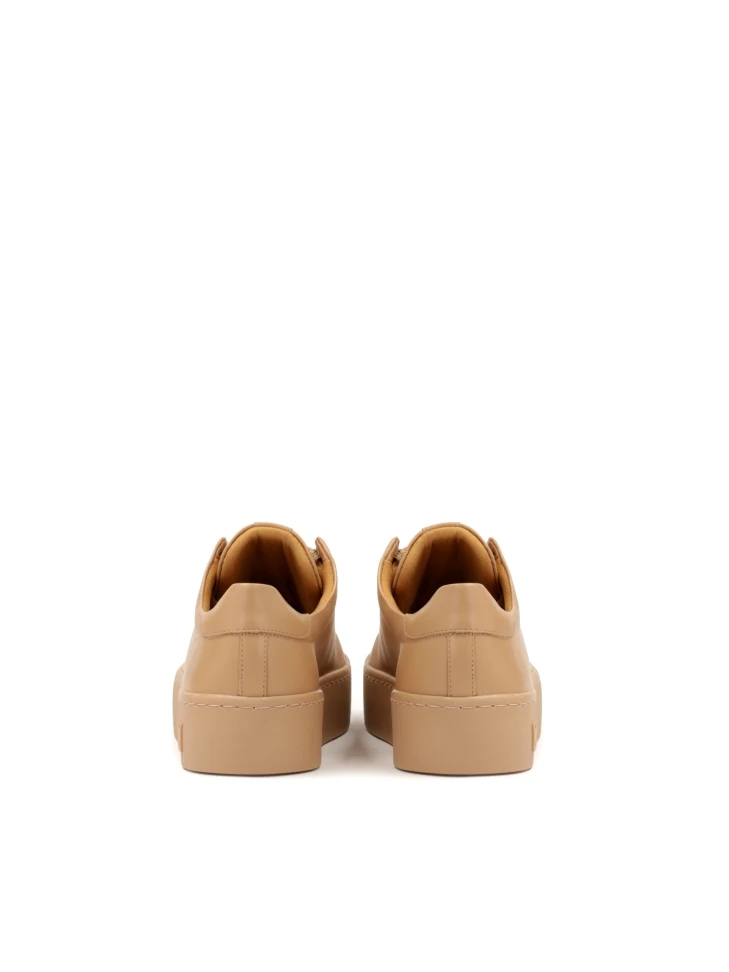 Kazar Beige Sneakers On A Thick Sole