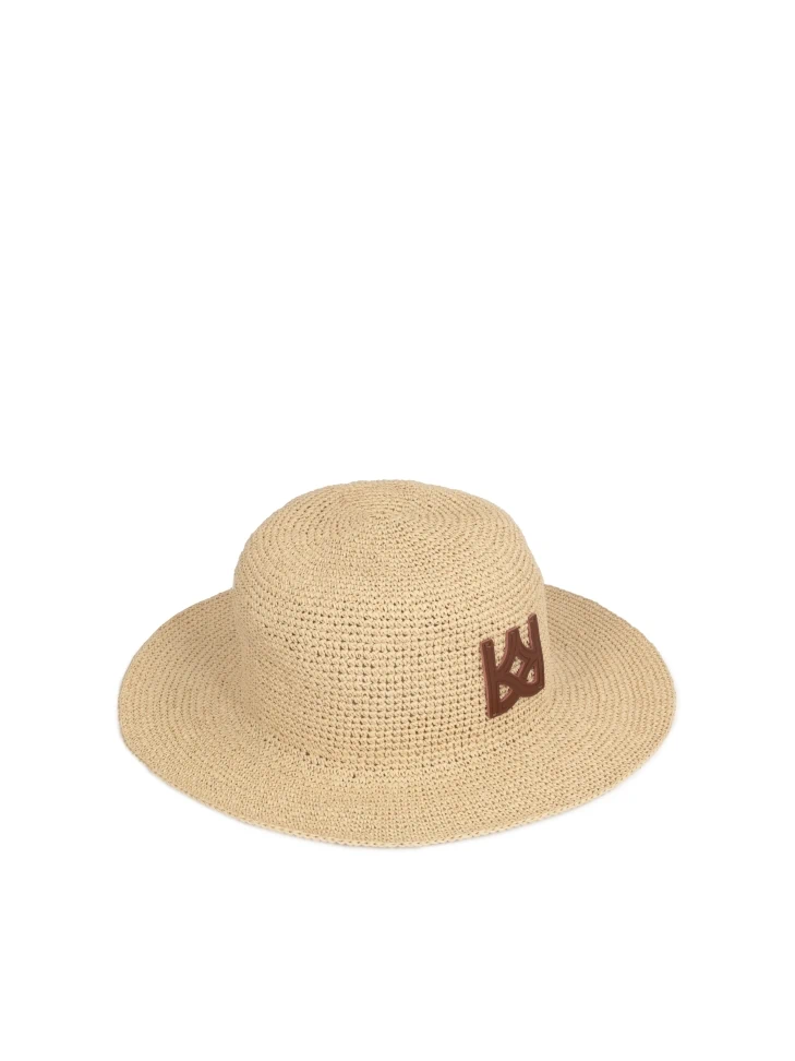 Kazar Beige Straw Hat