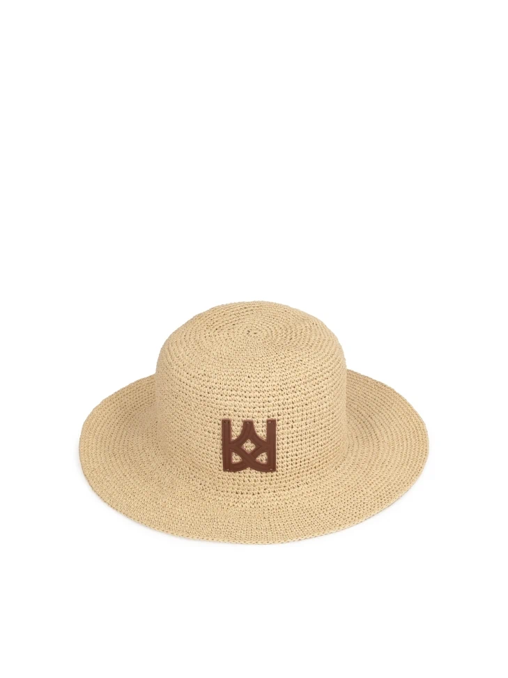 kazar Beige straw hat