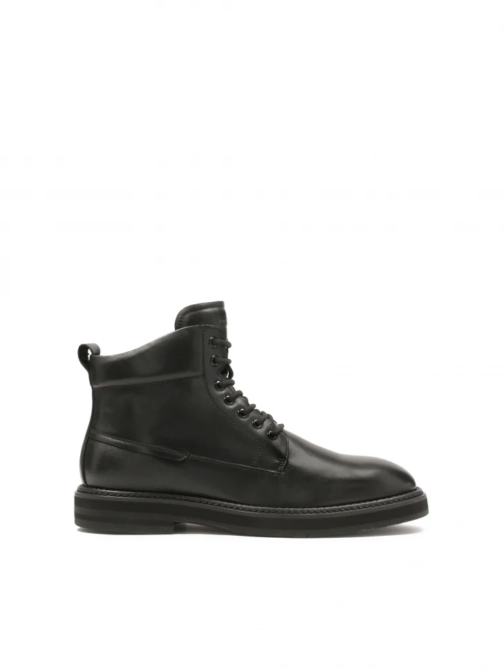 kazar Black all-purpose leather boots