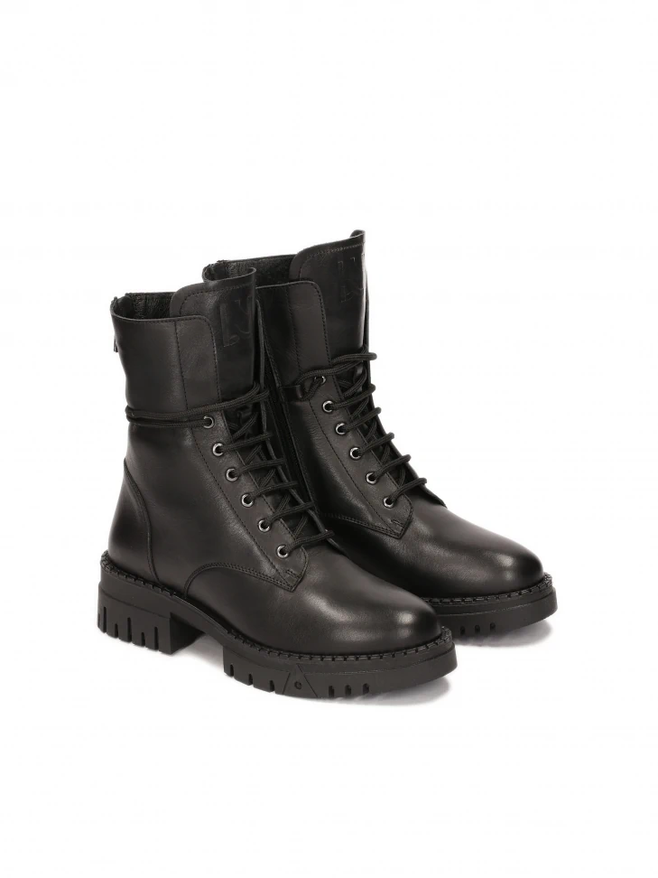 Kazar Black Ankle Boots