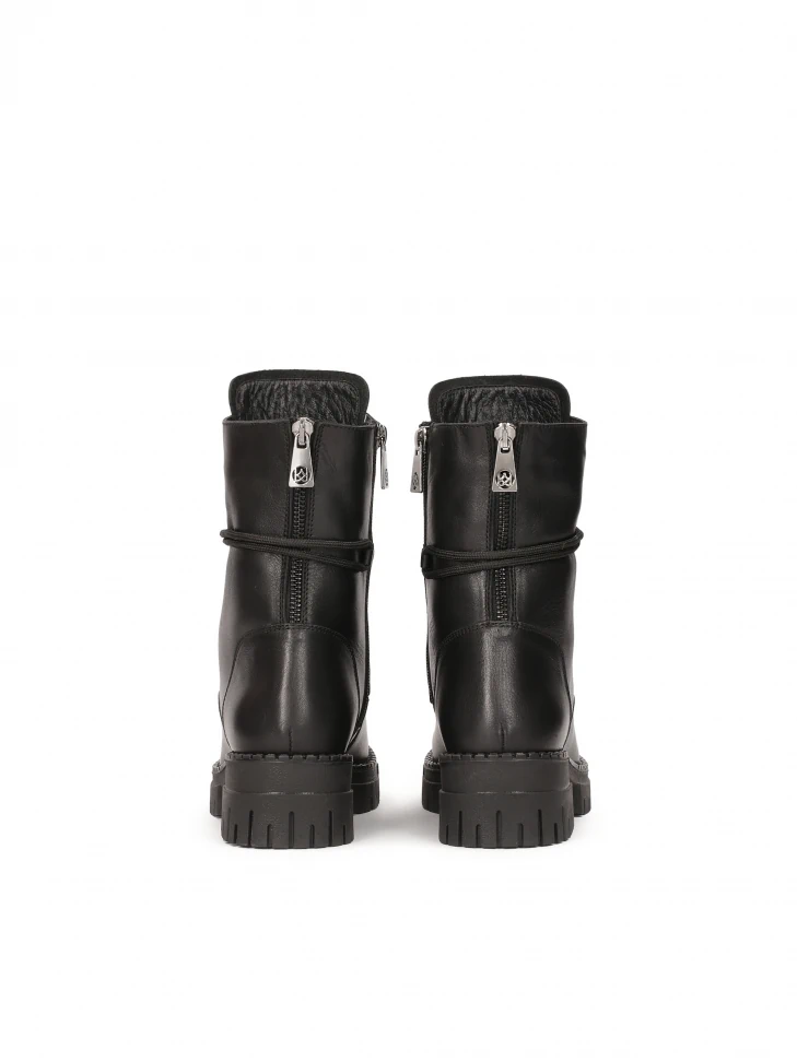 Kazar Black Ankle Boots