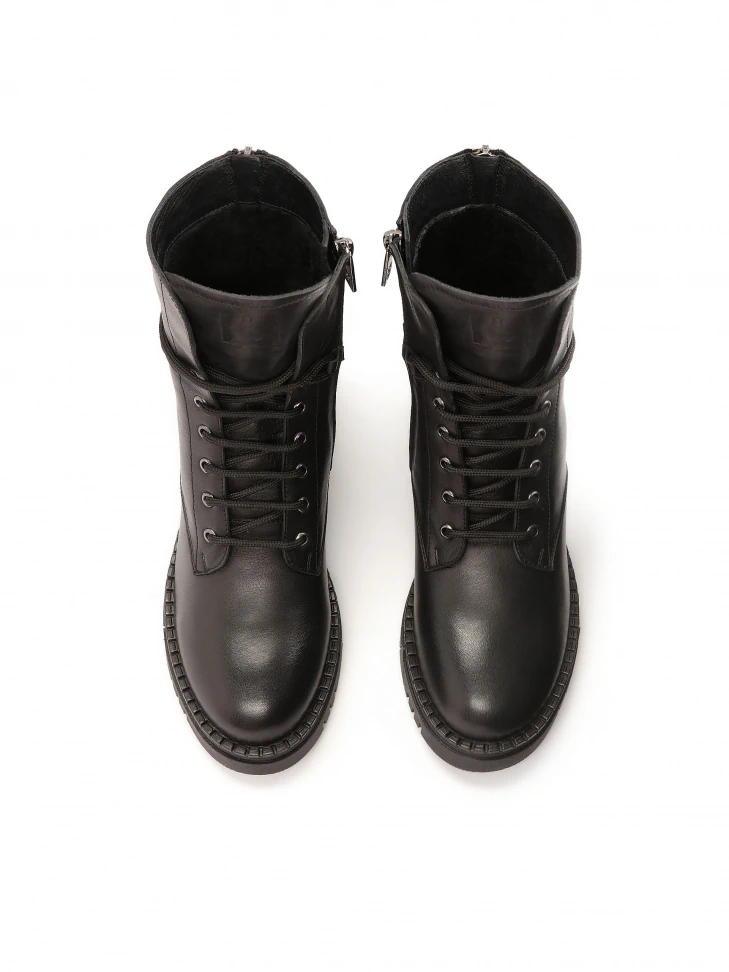 Kazar Black Ankle Boots