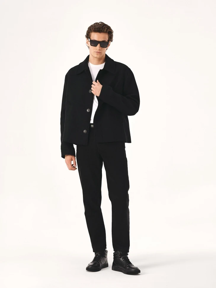 Kazar Black Ankle Sneakers