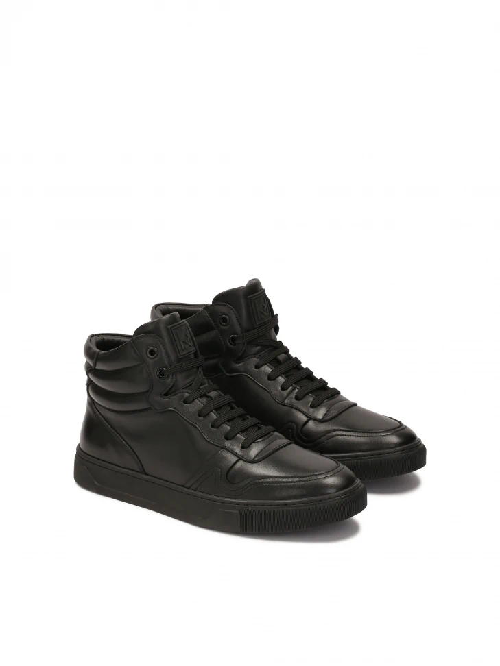 Kazar Black Ankle Sneakers