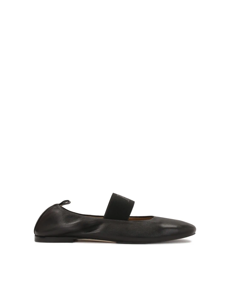 kazar Black ballerinas with elastic strap