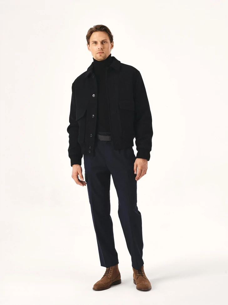 Kazar Black Belt With Matte Black Buckle