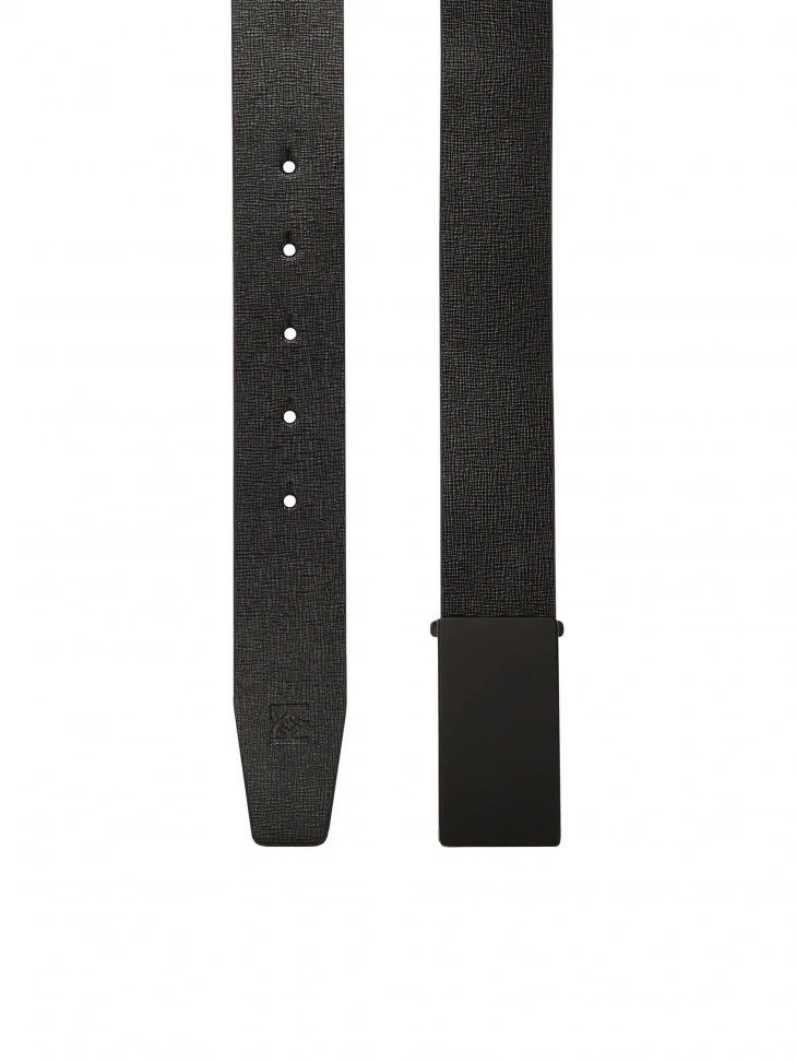 Kazar Black Belt With Matte Black Buckle