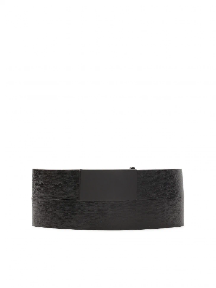 kazar Black belt with matte black buckle