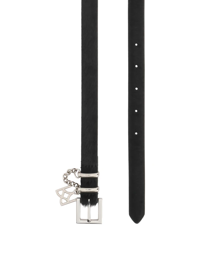 Kazar Black Belt With Natural Bristles