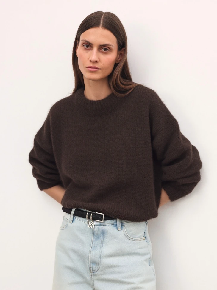 Kazar Black Belt With Natural Bristles