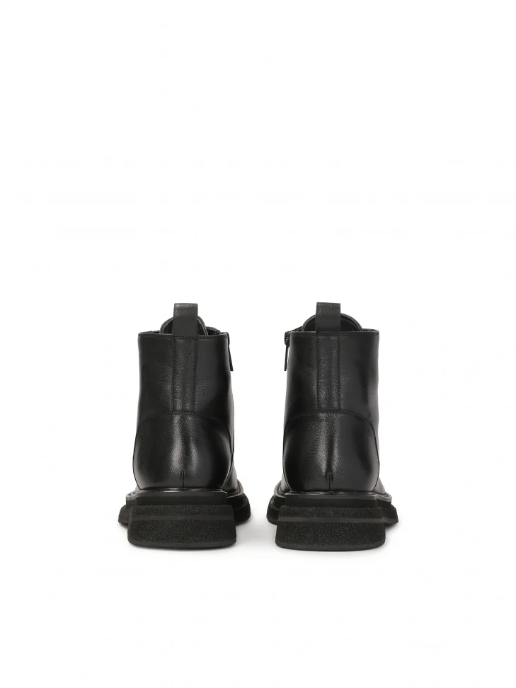 Kazar Black Boots With Ankle-length Upper