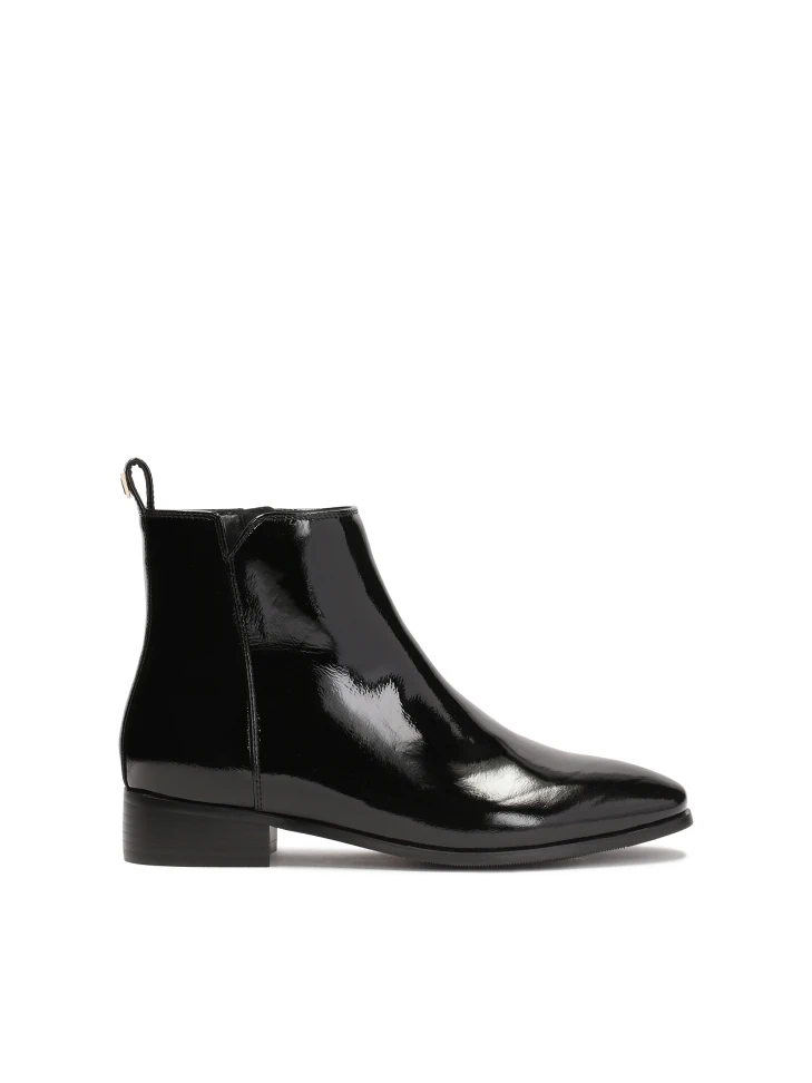 kazar Black boots with minimalist upper